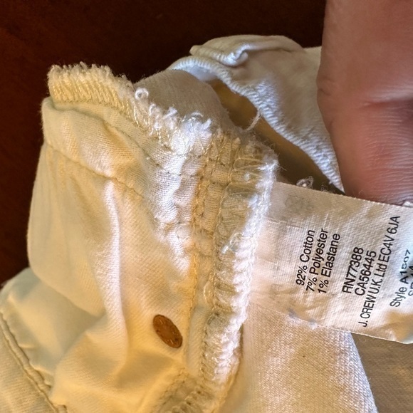 Jcrew vintage cream size‎ 28 jean shorts - Picture 7 of 9